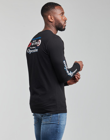 Oblačila Moški Majice z dolgimi rokavi Diesel T-DIEGOS-LS-K25 Črna