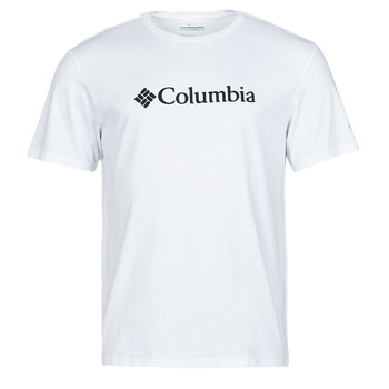 Oblačila Moški Majice s kratkimi rokavi Columbia CSC BASIC LOGO SHORT SLEEVE Bela