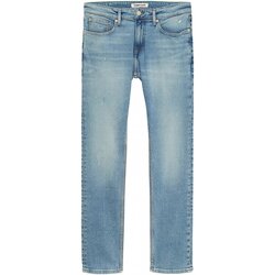 Oblačila Moški Jeans skinny Tommy Jeans DM0DM10251 SCANTON Modra