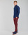Oblačila Moški Srajce z dolgimi rokavi Polo Ralph Lauren TRENNYB Velvet / Modra