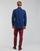 Oblačila Moški Srajce z dolgimi rokavi Polo Ralph Lauren TRENNYB Velvet / Modra