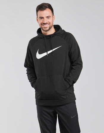 Oblačila Moški Puloverji Nike NIKE DRI-FIT Črna