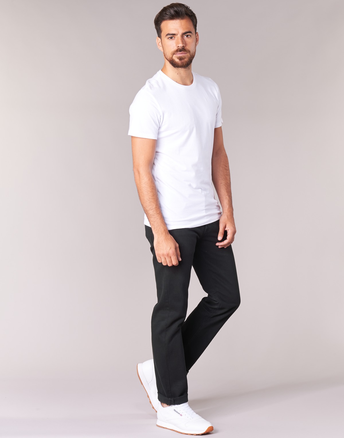 Oblačila Moški Jeans straight Levi's 501® LEVI'S ORIGINAL FIT Črna