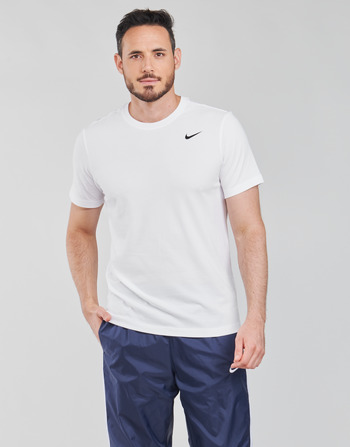 Oblačila Moški Majice s kratkimi rokavi Nike NIKE DRI-FIT Bela / Črna