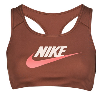 Oblačila Ženske Športni nedrčki Nike W NK DF SWSH CB FUTURA GX BRA Kostanjeva