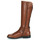 Čevlji  Deklice Mestni škornji    Acebo's 9904-CUERO-T Kostanjeva