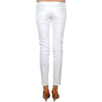 Calvin Klein Jeans JEAN BLANC BORDURE ARGENTEE Bela