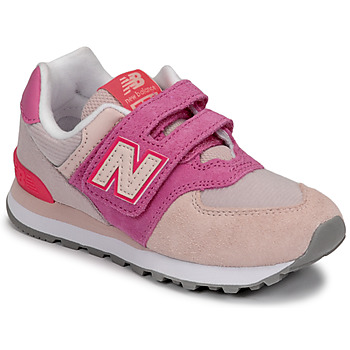 Čevlji  Deklice Nizke superge New Balance 574 Rožnata / Vijolična
