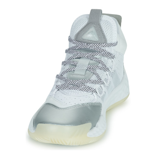 adidas Performance PRO BOOST MID Bela / Srebrna