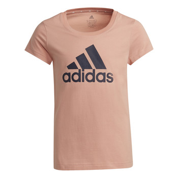 Oblačila Deklice Majice s kratkimi rokavi adidas Performance ALBERIC Rožnata