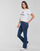 Oblačila Ženske Majice s kratkimi rokavi Converse STAR CHEVRON HYBRID FLOWER INFILL CLASSIC TEE Bela