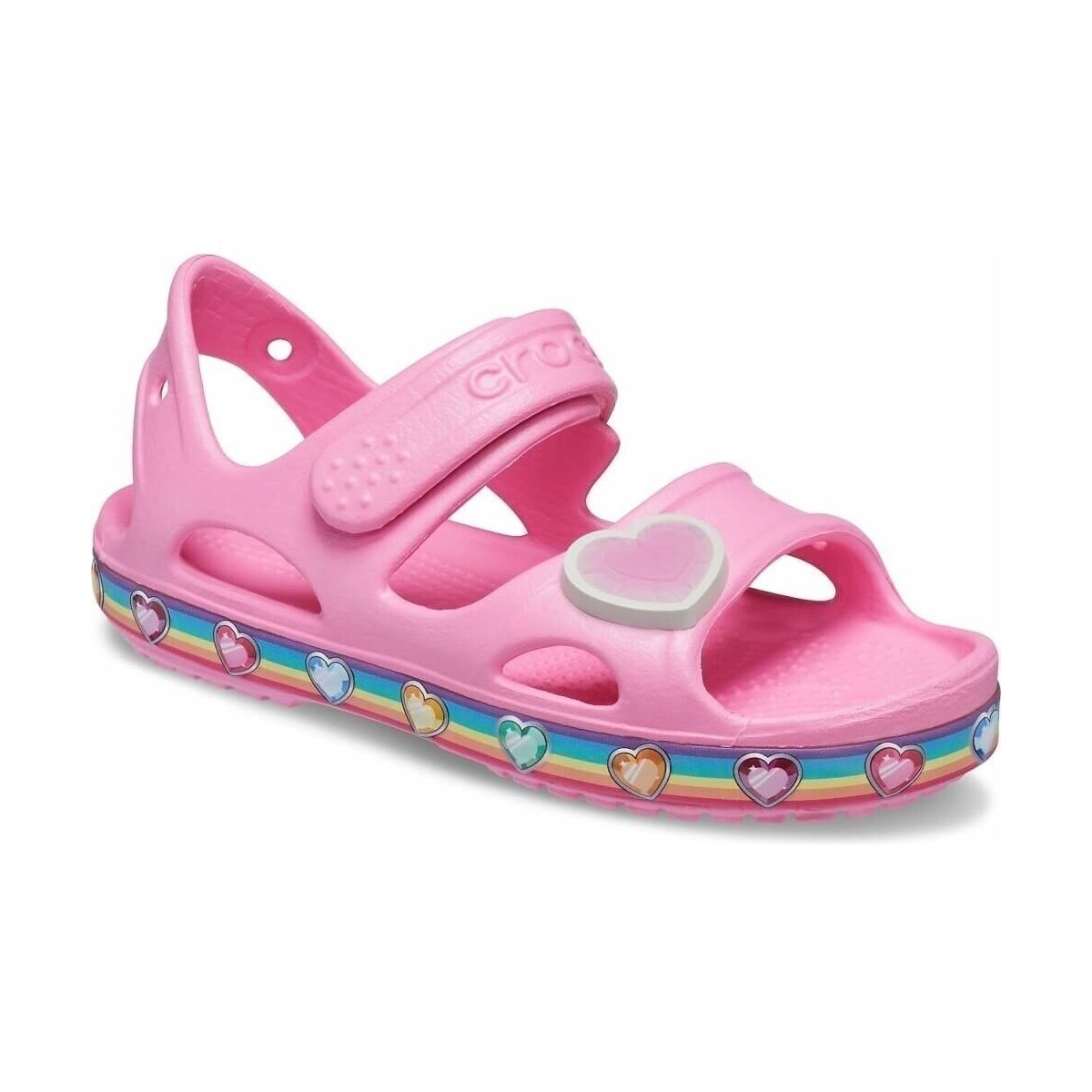 Čevlji  Otroci Sandali & Odprti čevlji Crocs Fun Lab Rainbow Sandal Kids Rožnata