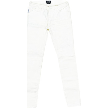 Oblačila Ženske Hlače Armani jeans C5J06-5X-10 Bela