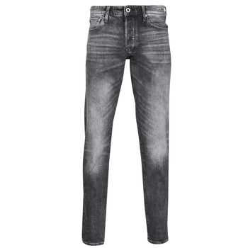 Oblačila Moški Jeans tapered G-Star Raw 3301 STRAIGHT TAPERED Siva
