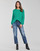 Oblačila Ženske Mom-jeans Le Temps des Cerises 400/18 BASIC Modra