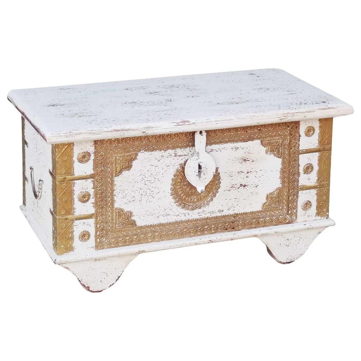 Dom Kovčki in škatle za shranjevanje Signes Grimalt Rajasthan Izrezljano Deblo Večbarvna