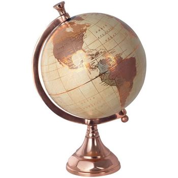Dom Kipci in figurice Signes Grimalt Globe World Map Gold Marrón