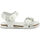 Čevlji  Moški Sandali & Odprti čevlji Shone L6133-036 White/Silver Bela