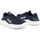 Čevlji  Moški Modne superge Shone 155-001 Navy Modra