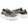 Čevlji  Moški Modne superge Shone 155-001 Grey/Gold Siva