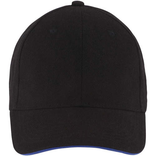 Sols BUFFALO Negro Azul-GORRA 6 PANELES DE ALGODÓN Večbarvna