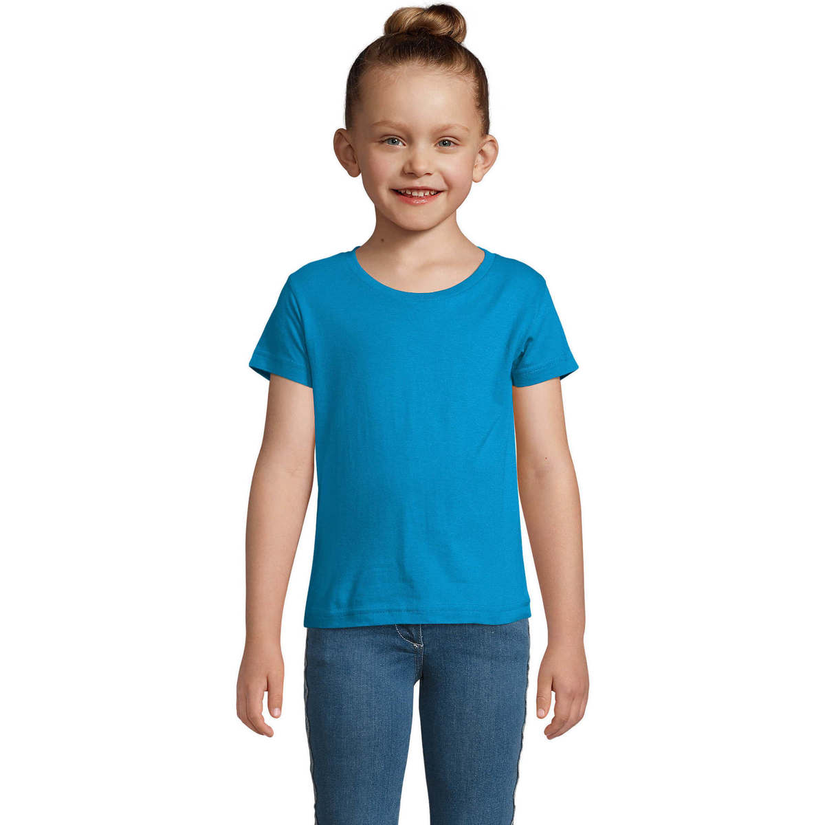 Oblačila Otroci Majice s kratkimi rokavi Sols CHERRY Aqua Modra