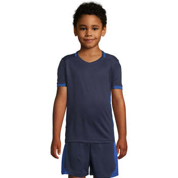 Oblačila Otroci Majice s kratkimi rokavi Sols CLASSICOKIDS Marino Azul Modra