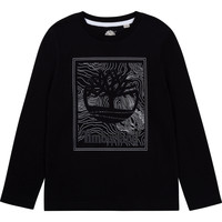 Oblačila Dečki Majice z dolgimi rokavi Timberland AIFRET Črna