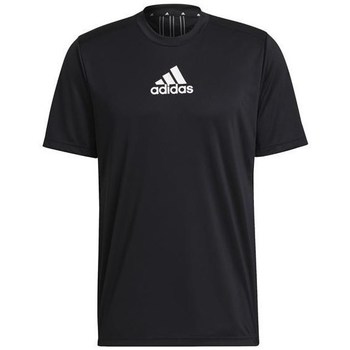 Oblačila Moški Majice s kratkimi rokavi adidas Originals Primeblue Designed TO Move Sport 3STRIPES Tee Črna