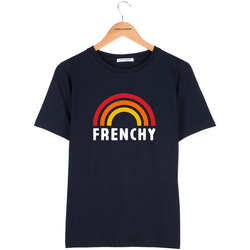 Oblačila Otroci Majice s kratkimi rokavi French Disorder T-shirt enfant  Frenchy Modra