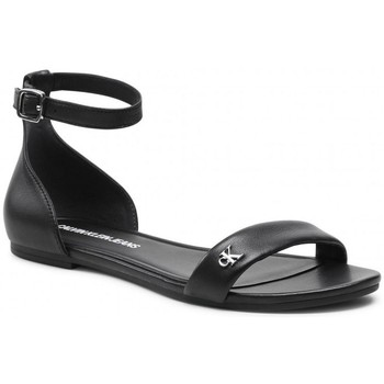 Čevlji  Ženske Sandali & Odprti čevlji Calvin Klein Jeans ANKLE HW Črna