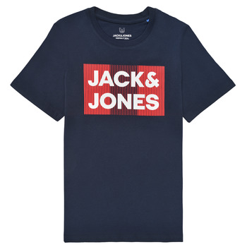 Oblačila Dečki Majice s kratkimi rokavi Jack & Jones JJECORP LOGO TEE SS Modra