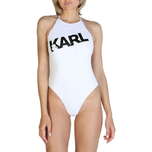 Oblačila Ženske Kopalke ločene Karl Lagerfeld - kl21wop03 Bela