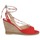 Čevlji  Ženske Sandali & Odprti čevlji Petite Mendigote BLONDIE Rdeča