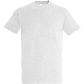 Sols IMPERIAL camiseta color Ash-100% algodón semi-peinado
