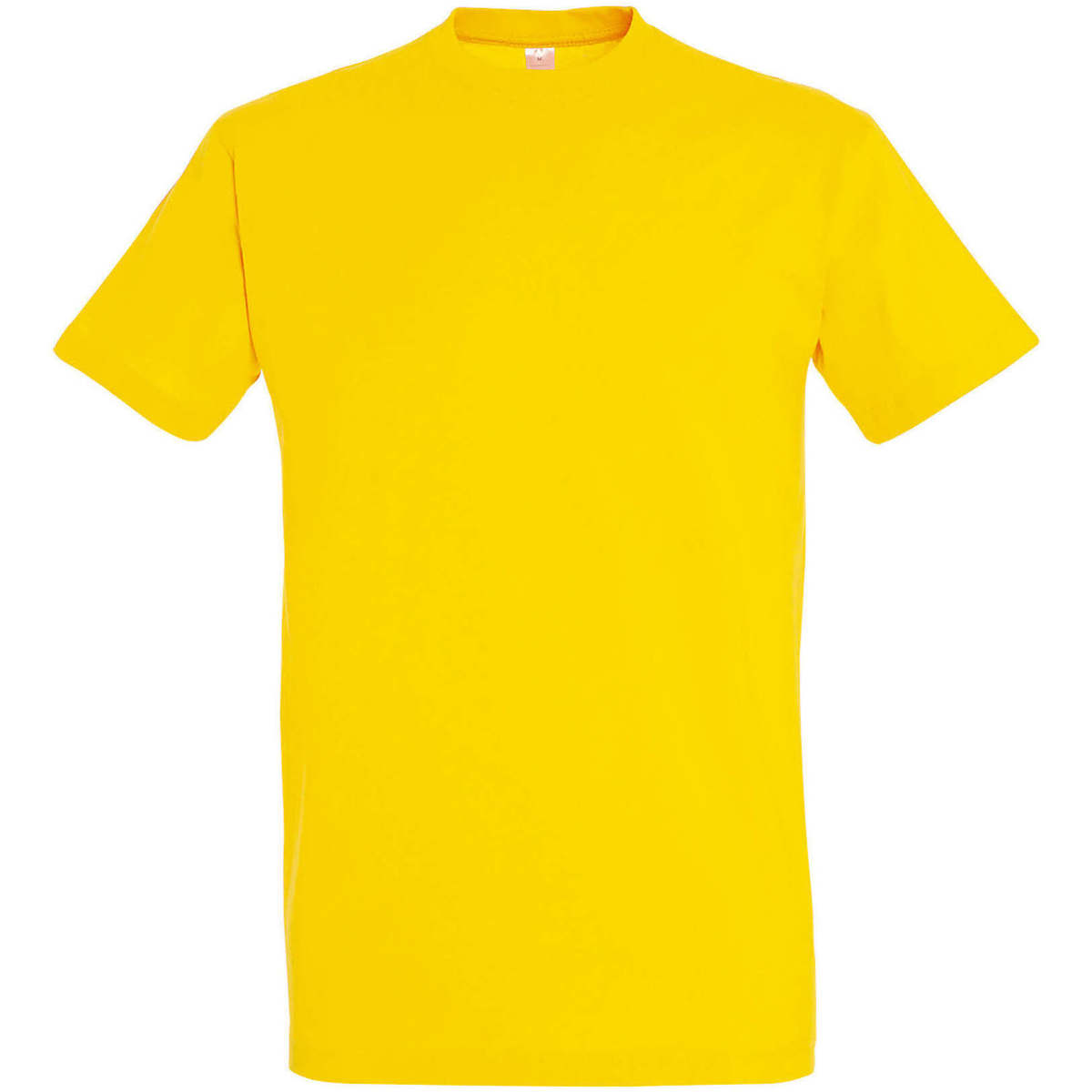 Oblačila Ženske Majice s kratkimi rokavi Sols IMPERIAL camiseta color Amarillo-100% algodón Rumena