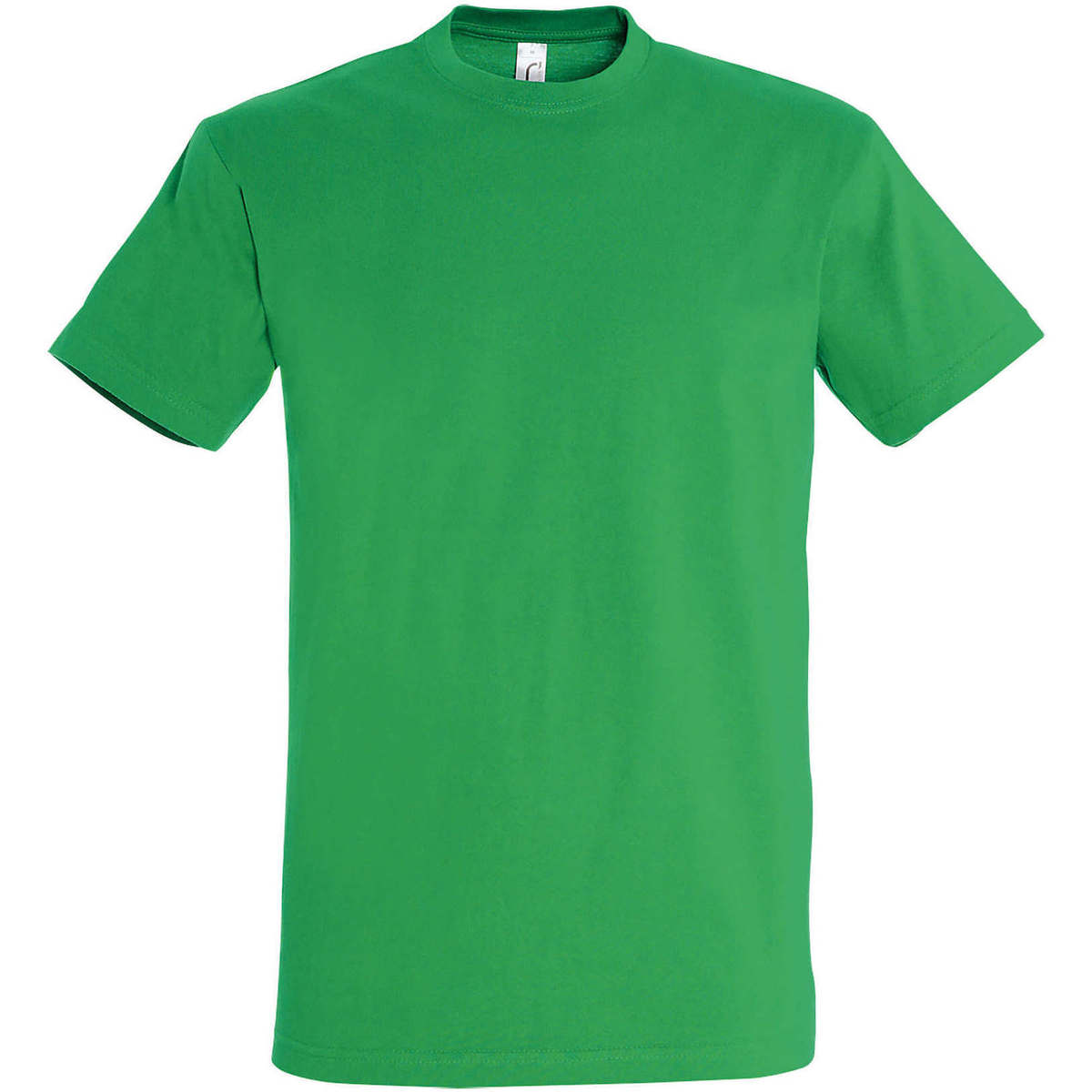 Oblačila Ženske Majice s kratkimi rokavi Sols IMPERIAL camiseta color Verde Pradera-100% algodón semi-peinado Zelena