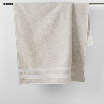 Dom Kopalniške brisače in rokavice za umivanje Douceur d intérieur EXCELLENCE Bež