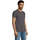 Oblačila Moški Majice s kratkimi rokavi Sols Camiseta IMPERIAL FIT color Gris oscuro Siva