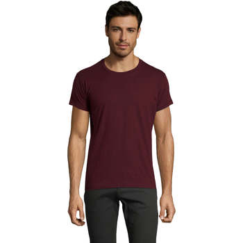 Oblačila Moški Majice s kratkimi rokavi Sols Camiseta IMPERIAL FIT color Borgoña Burdeo