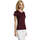 Oblačila Ženske Majice s kratkimi rokavi Sols Camiseta IMPERIAL FIT color Borgoña Bordo