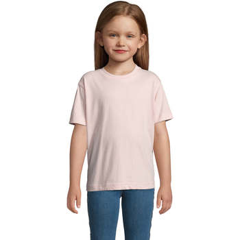 Oblačila Otroci Majice s kratkimi rokavi Sols Camista infantil color Rosa médio Rožnata