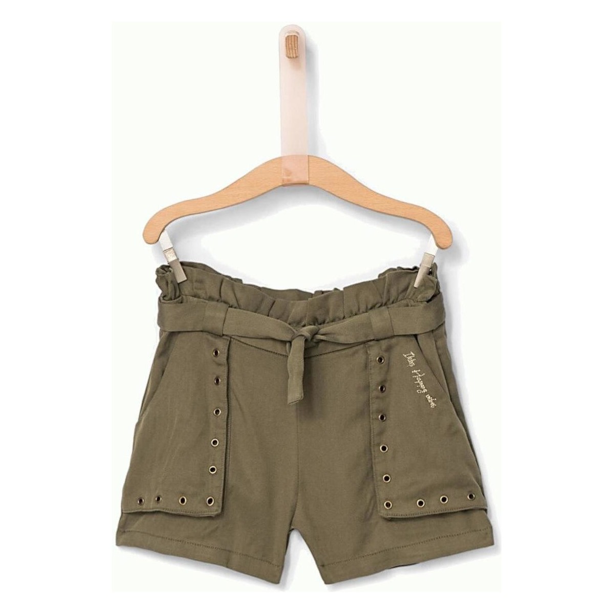 Oblačila Deklice Kratke hlače & Bermuda Ikks  Zelena