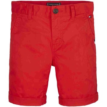 Oblačila Dečki Kratke hlače & Bermuda Tommy Hilfiger  Rdeča