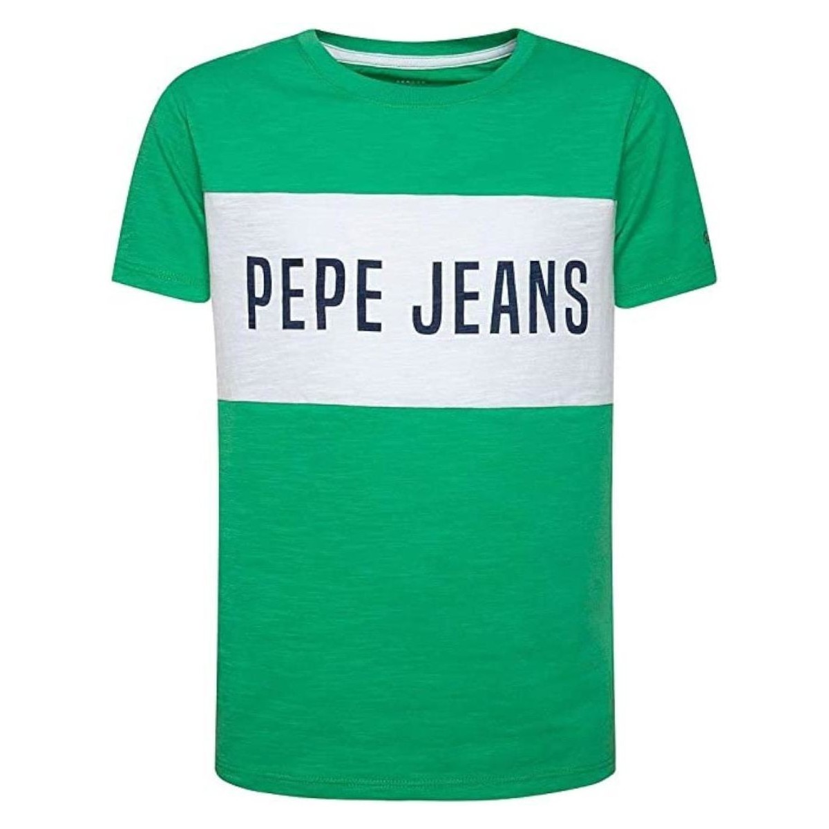 Oblačila Dečki Majice s kratkimi rokavi Pepe jeans  Zelena