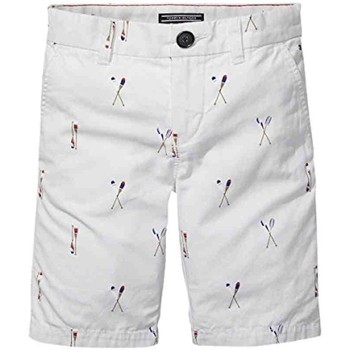 Oblačila Dečki Kratke hlače & Bermuda Tommy Hilfiger  Bela