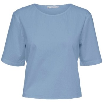Oblačila Ženske Topi & Bluze Only Ray Top - Cashmere Blue Modra