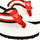 Čevlji  Moški Sandali & Odprti čevlji Guess FM5NERFAB21-BLURE Večbarvna