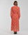 Oblačila Ženske Dolge obleke Vero Moda VMFLOW Rdeča
