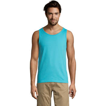 Oblačila Moški Majice brez rokavov Sols Justin camiseta sin mangas Modra